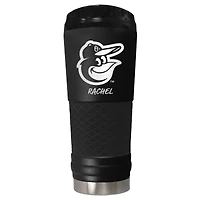 Black Baltimore Orioles 24oz. Personalized Stealth Draft Beverage Cup