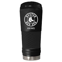 Black Boston Red Sox 24oz. Personalized Stealth Draft Beverage Cup