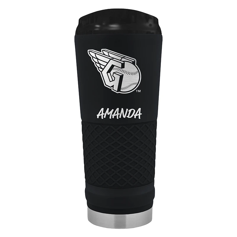 Black Cleveland Indians 24oz. Personalized Stealth Draft Beverage Cup
