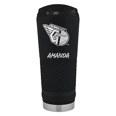 Black Cleveland Indians 24oz. Personalized Stealth Draft Beverage Cup