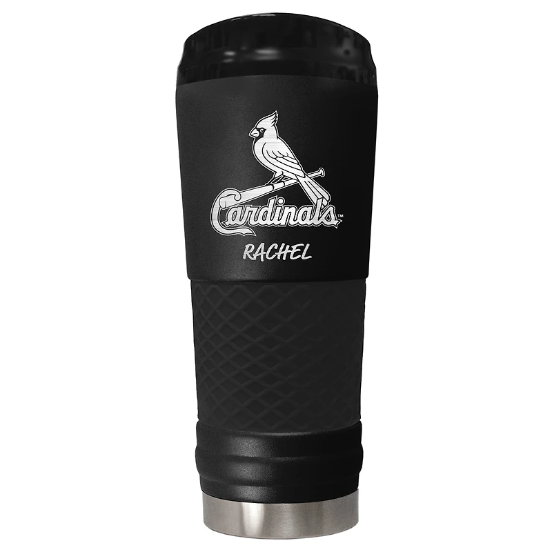 Black St. Louis Cardinals 24oz. Personalized Stealth Draft Beverage Cup