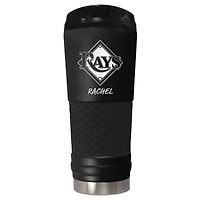 Black Tampa Bay Rays 24oz. Personalized Stealth Draft Beverage Cup