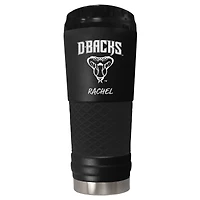 Black Arizona Diamondbacks 24oz. Personalized Stealth Draft Beverage Cup