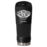 Black New Orleans Pelicans 24oz. Personalized Stealth Draft Beverage Cup