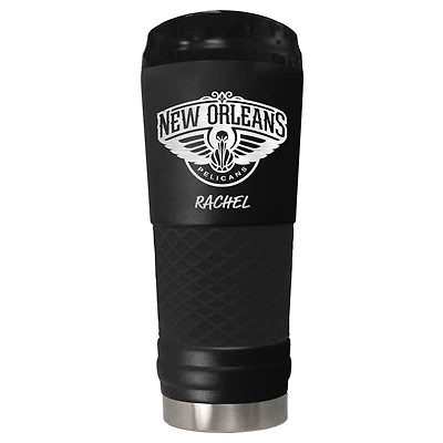 Black New Orleans Pelicans 24oz. Personalized Stealth Draft Beverage Cup