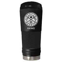 Black Denver Nuggets 24oz. Personalized Stealth Draft Beverage Cup