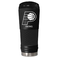 Black Indiana Pacers 24oz. Personalized Stealth Draft Beverage Cup