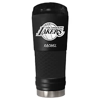 Black Los Angeles Lakers 24oz. Personalized Stealth Draft Beverage Cup