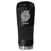 Black Portland Trail Blazers 24oz. Personalized Stealth Draft Beverage Cup