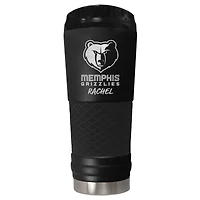 Black Memphis Grizzlies 24oz. Personalized Stealth Draft Beverage Cup