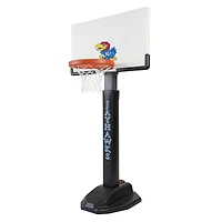 Kansas Jayhawks Team Adjustable Basketball Set