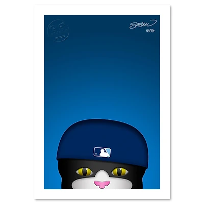 Tampa Bay Rays 24'' x 32'' Minimalist Mascot Art