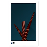 Toronto Maple Leafs 11'' x 17'' Minimalist Scotiabank Arena Art Poster