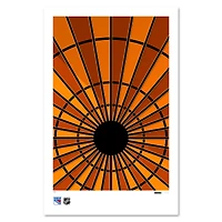New York Rangers Minimalist Madison Square Garden 11'' x 17'' Art Poster