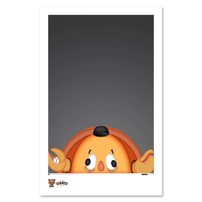 San Francisco Giants 11'' x 17'' Minimalist Art