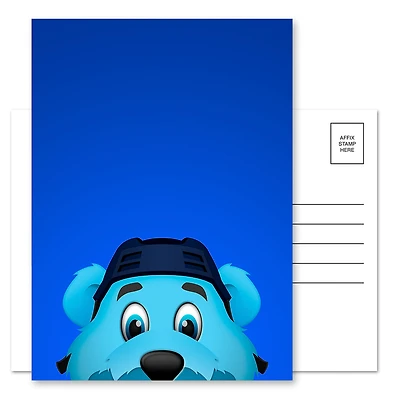 St. Louis Blues 5-Count Mascot Postcard Set