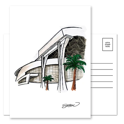 Miami Marlins 5-Count Stadium Postcard Set