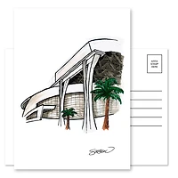 Miami Marlins 5-Count Stadium Postcard Set