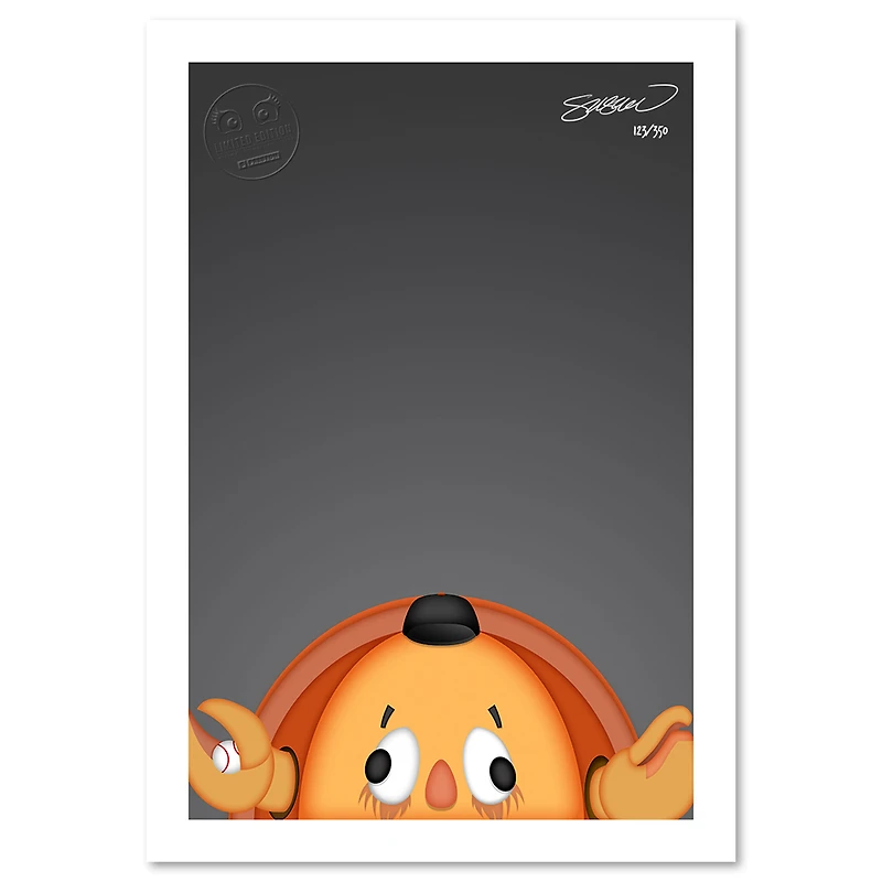 San Francisco Giants 14'' x 20'' Minimalist Mascot Art