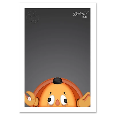 San Francisco Giants 14'' x 20'' Minimalist Mascot Art