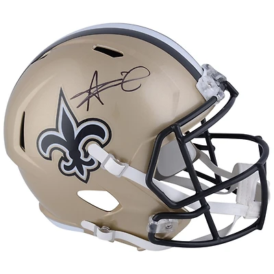 Alvin Kamara New Orleans Saints Autographed Riddell Speed Replica Helmet