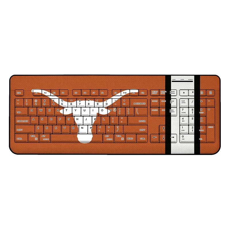 Texas Longhorns Wireless USB Keyboard