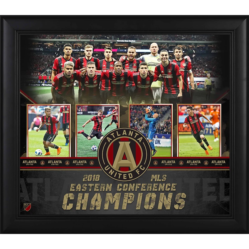 Atlanta United FC Framed 15" x 17" 2018 MLS Eastern Conference Champions Collage