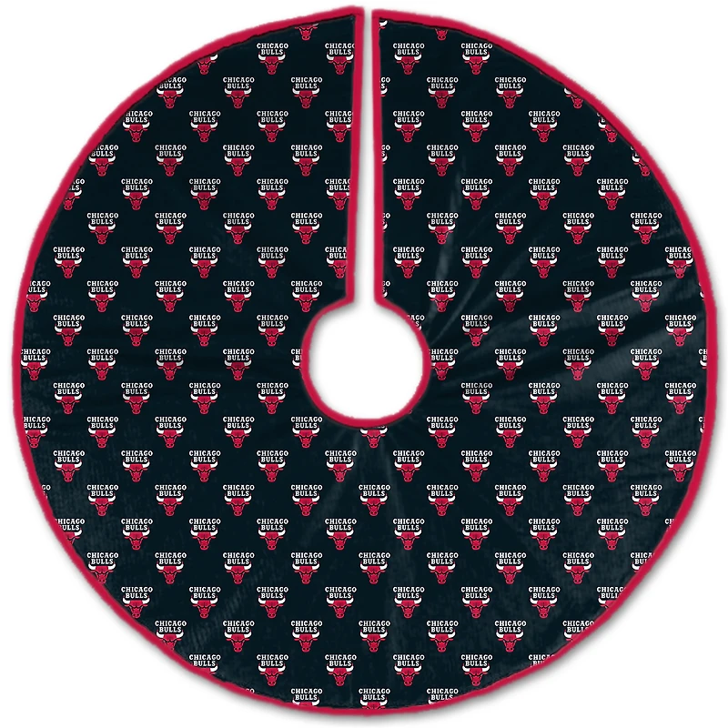 Chicago Bulls Microplush Christmas Tree Skirt