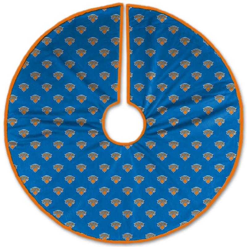 New York Knicks Microplush Christmas Tree Skirt