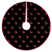 Louisville Cardinals Microplush Christmas Tree Skirt