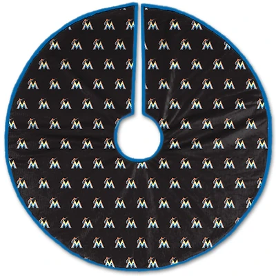 Miami Marlins Microplush Christmas Tree Skirt