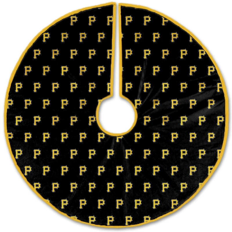 Pittsburgh Pirates Microplush Christmas Tree Skirt