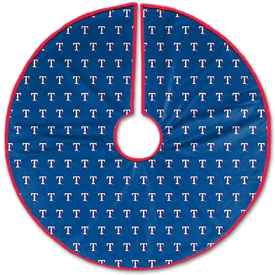 Texas Rangers Microplush Christmas Tree Skirt