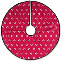 Cincinnati Reds Microplush Christmas Tree Skirt