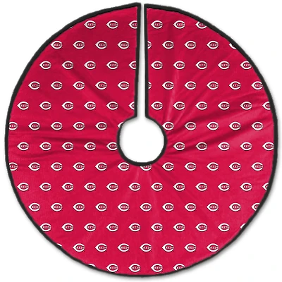 Cincinnati Reds Microplush Christmas Tree Skirt