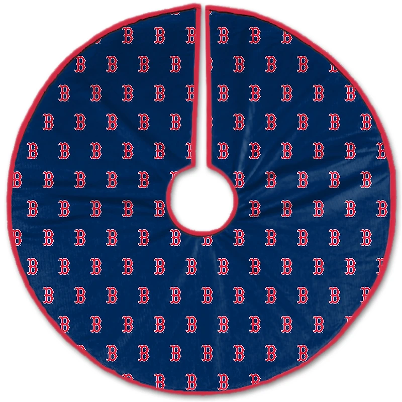 Boston Red Sox Microplush Christmas Tree Skirt