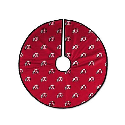 Utah Utes Microplush Holiday Tree Skirt