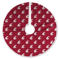 Washington State Cougars Microplush Christmas Tree Skirt