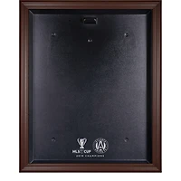 Atlanta United FC 2018 MLS Cup Champions Brown Framed Team Logo Jersey Display Case
