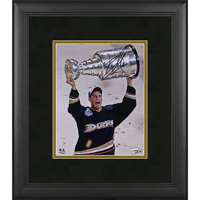Ryan Getzlaf Anaheim Ducks Framed Autographed 8" x 10" Raising Cup Photograph