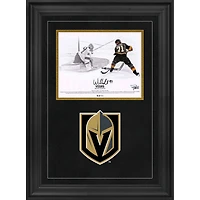 William Karlsson Vegas Golden Knights Deluxe Framed Autographed 8" x 10" Goal Between Legs Spotlight Photograph