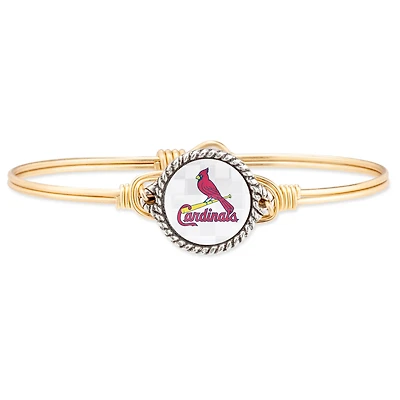 Women's Luca + Danni Gold St. Louis Cardinals Petite Bangle Bracelet