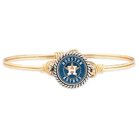 Women's Luca + Danni Gold Houston Astros Bangle Bracelet