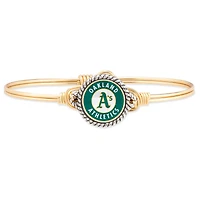 Women's Luca + Danni Gold Athletics Bangle Bracelet