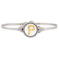 Women's Luca + Danni Silver Pittsburgh Pirates Bangle Bracelet