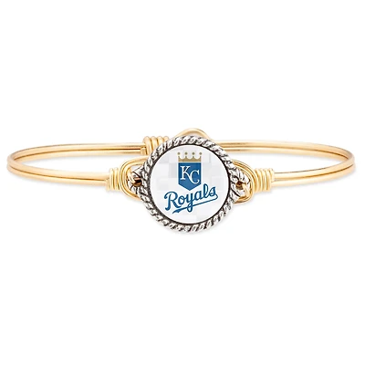 Women's Luca + Danni Gold Kansas City Royals Bangle Bracelet