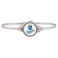 Women's Luca + Danni Silver Kansas City Royals Bangle Bracelet