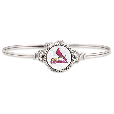 Women's Luca + Danni Silver St. Louis Cardinals Bangle Bracelet