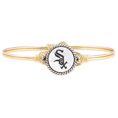 Women's Luca + Danni Gold Chicago White Sox Bangle Bracelet
