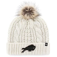 Women's '47 Cream Buffalo Bills Meeko Cuffed Knit Hat